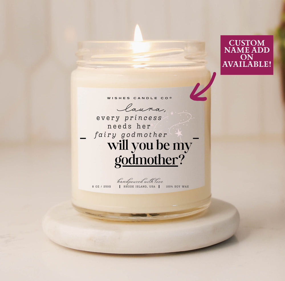 Every Princess Needs Her Fairy Godmother Soy Candle