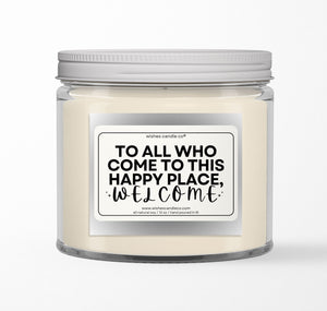 Happy Place Welcome 12oz Candle